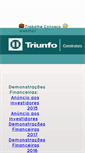 Mobile Screenshot of grupotriunfo.com.br